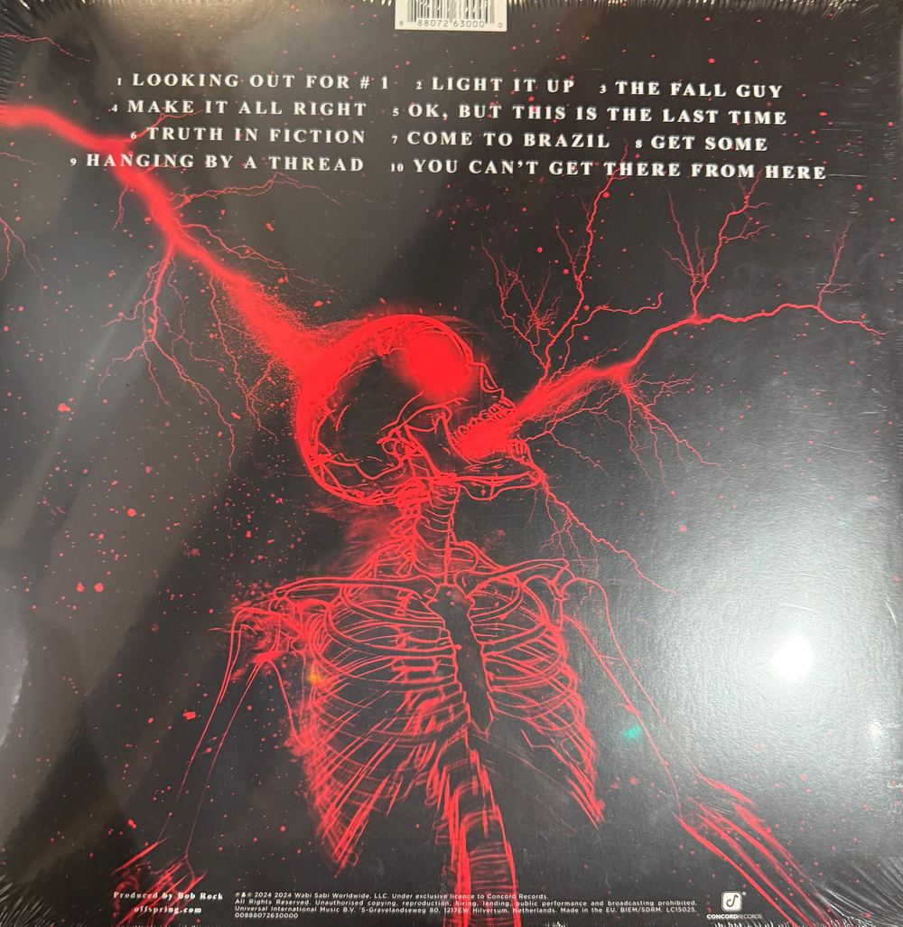 Виниловая пластинка The Offspring ‎– Supercharged LP Blue