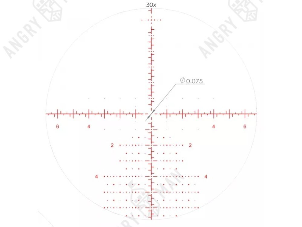 Оптический прицел LRS 5-30x56 FFP, 34 mm, с подсветкой Artelv