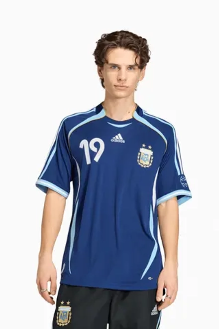 Футболка adidas Аргентина 2006 Away Messi - синий