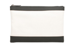 Balenciaga Navy Cow Leather Clutch Medium Men"s Black White