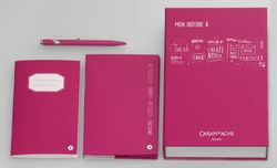 Шариковая ручка Carandache Office CHRISTMASS 2016 Purplish Red Mblue (CC0849.016)