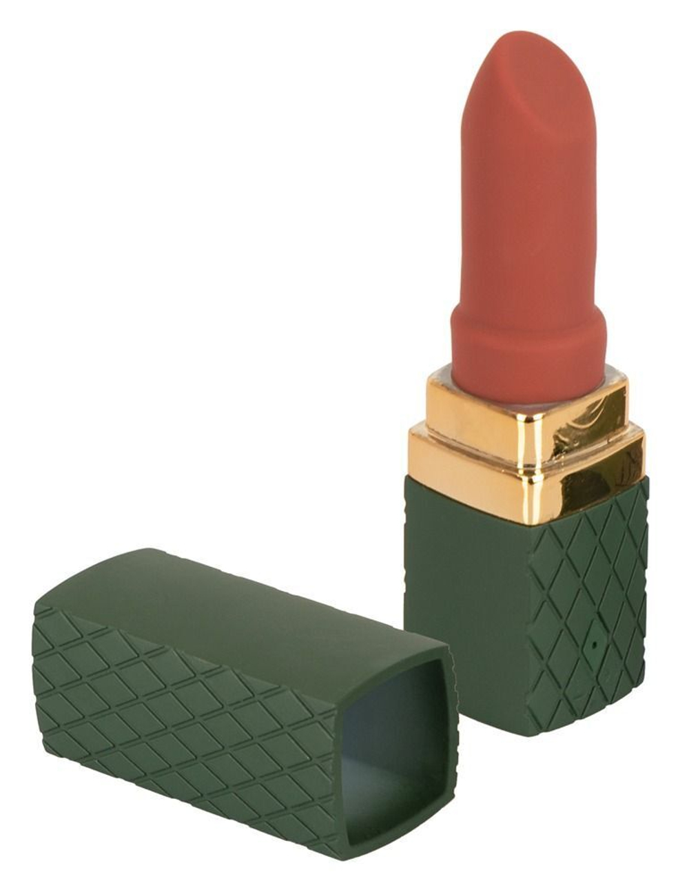 Зеленый вибратор-помада Luxurious Lipstick Vibrator (Цвет: зеленый)