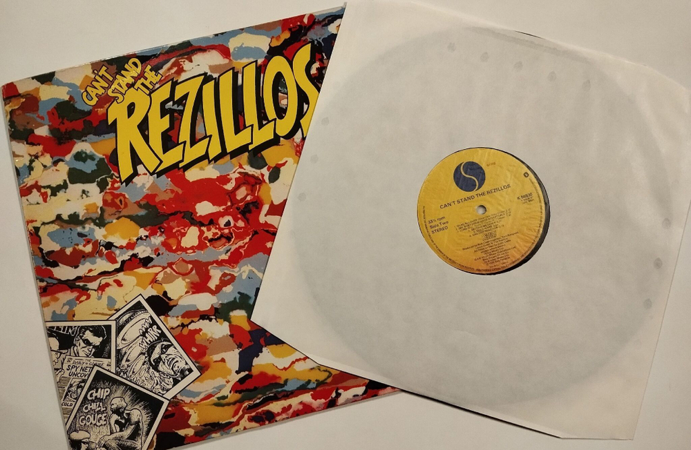 Винтажная виниловая пластинка LP Cant Stand The Rezillos (UK 1978)