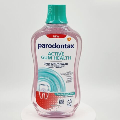 Parodontax Ополаскиватель для полости рта Active Gum Health Gentle Fresh Mint 500 мл (Великобритания)