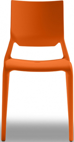 Стул пластиковый Scab Design Sirio, оранжевый