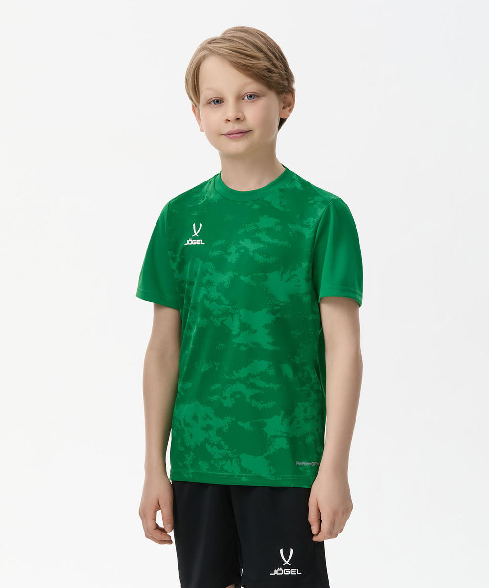 Футболка вратарская DIVISION PerFormDRY SPLASH GK Jersey, зеленый, детский