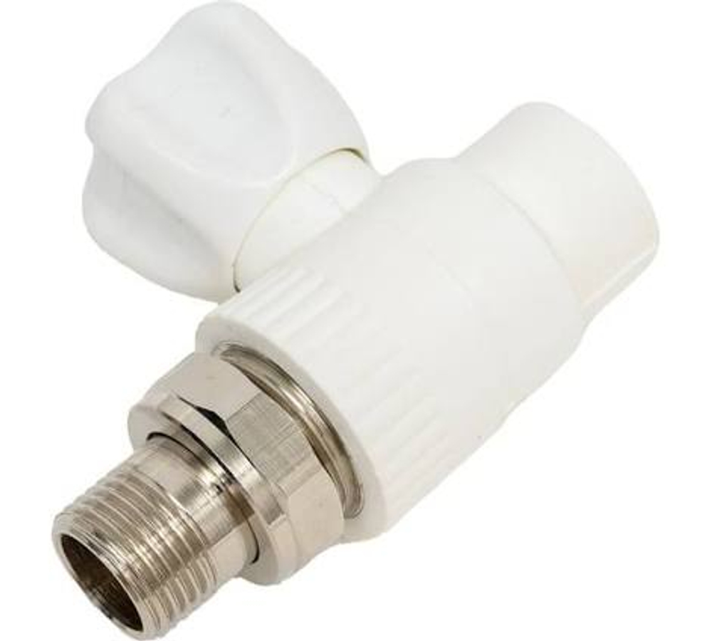Кран шар. РР для радиаторов  20х1/2"  прямой Tebo