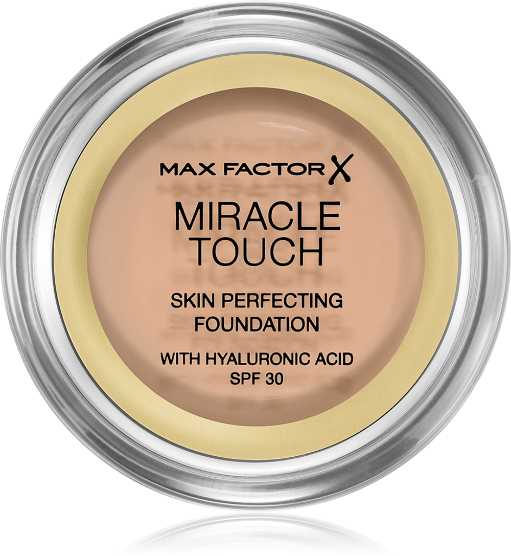 Max Factor Miracle Touch - Увлажняющий тональный крем SPF 30 оттенок 045 Warm Almond, 11 g
