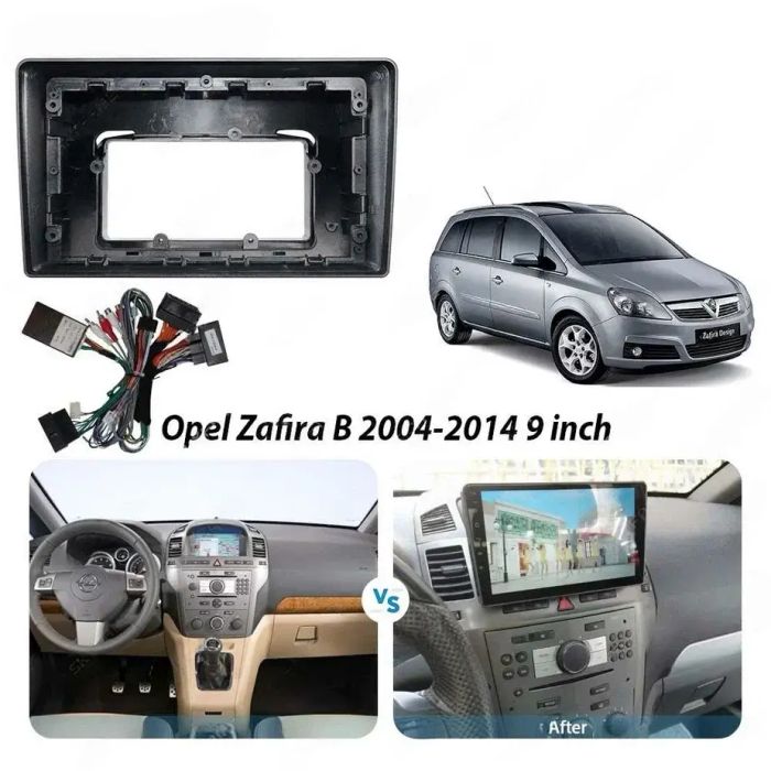 Магнитола для Opel Zafira B - Kuberg SF-9310 Android 12, Быстрая, CarPlay, 4G SIM-слот