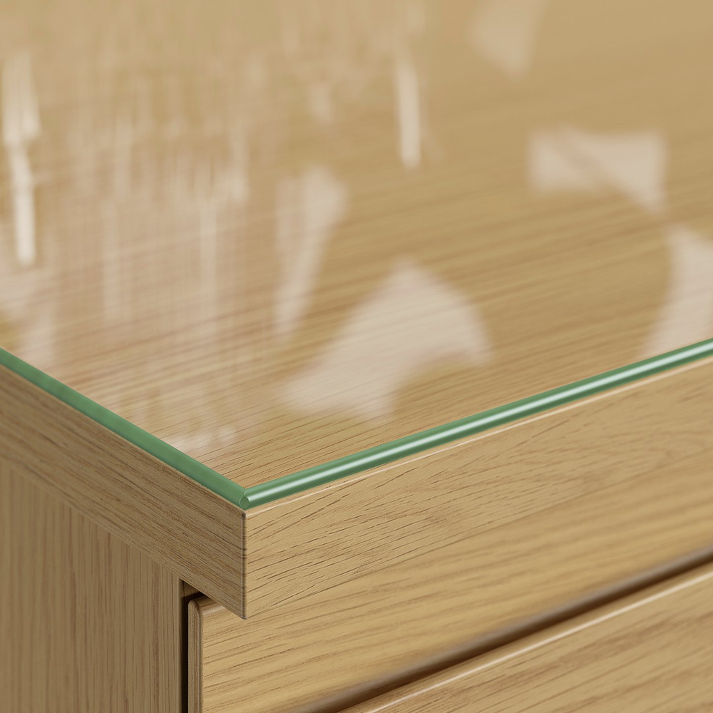 IKEA STORKLINTA  (ИКЕА СТОРКЛИНТА)  -  Стеклянная столешница - прозрачная 40x50 см