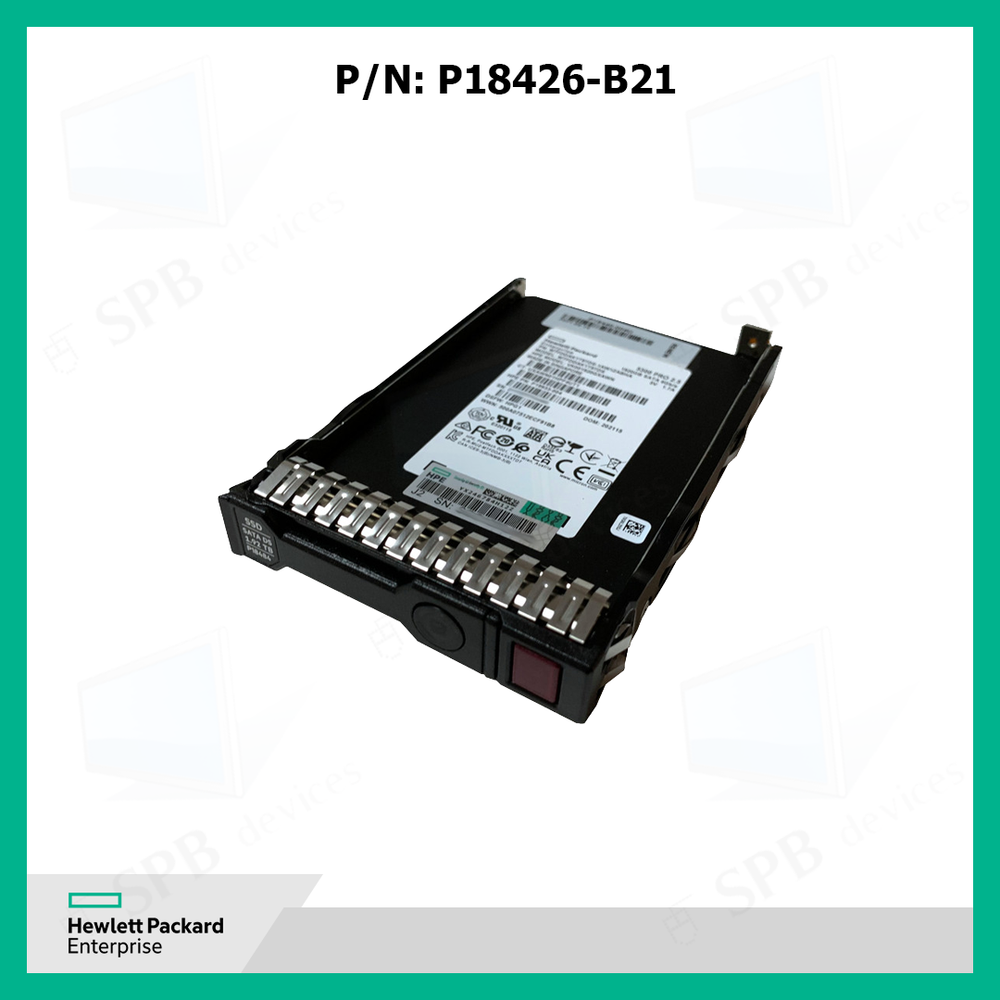 Жесткий диск HPE 1.92 TB SSD SATA P18426-B21