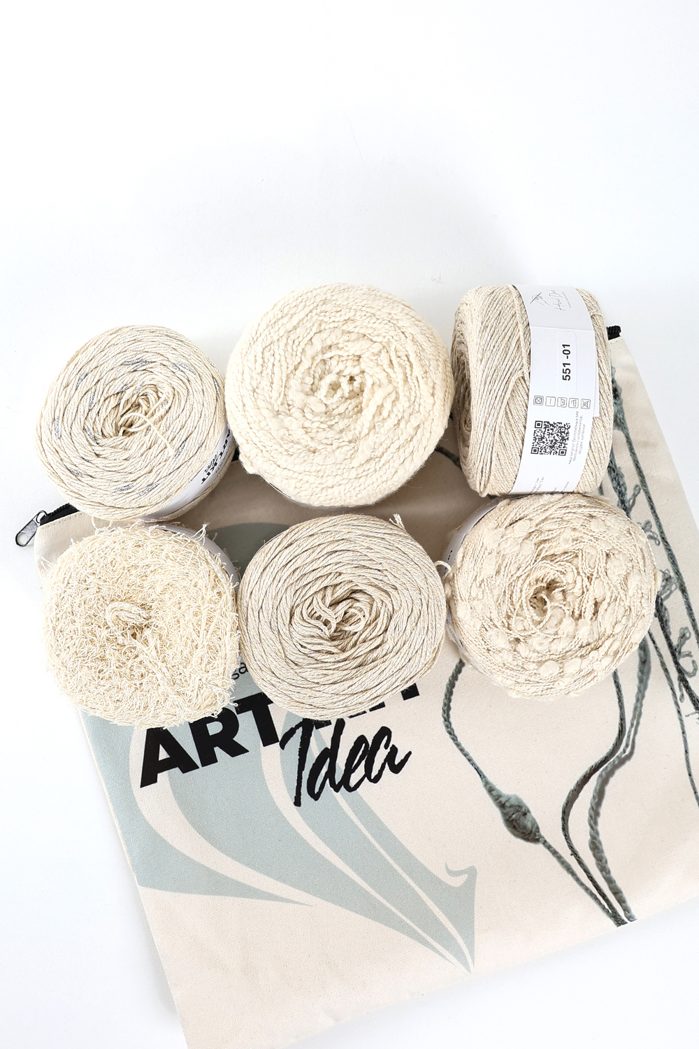 Пряжа O'Yarn ART KIT IDEA, 600г