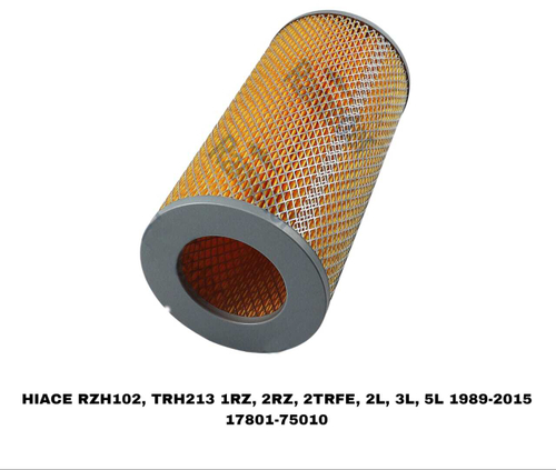 ФИЛЬТРЫ ВОЗДУШНЫЕ HIACE RZH102 89-95 2.0/2.4L,TRH213 05-
