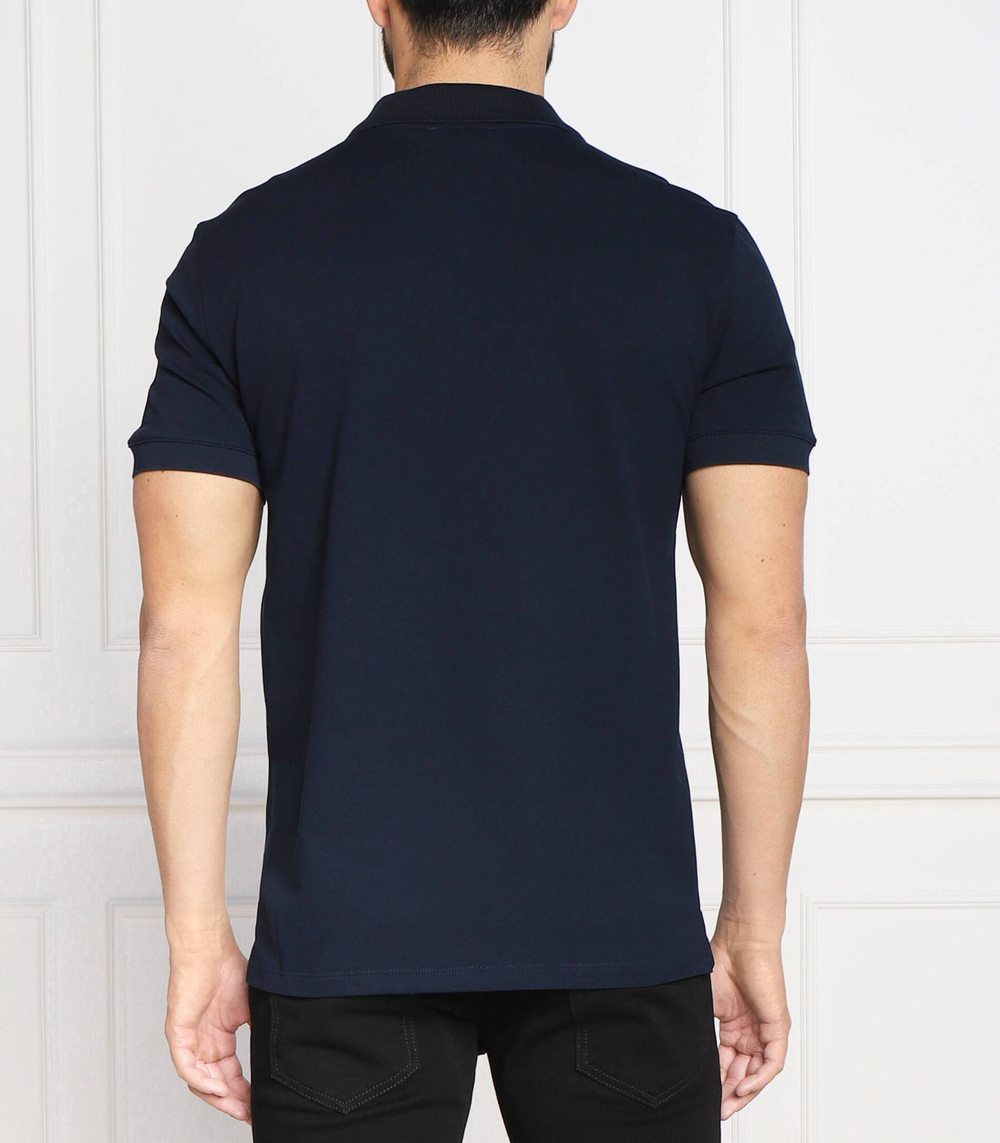 поло skull badge Alexander McQueen - темно-синий(727290 QUX33)