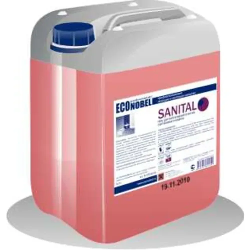 Sanital Econobel гель для чистки сантехники и кафеля, 5 л