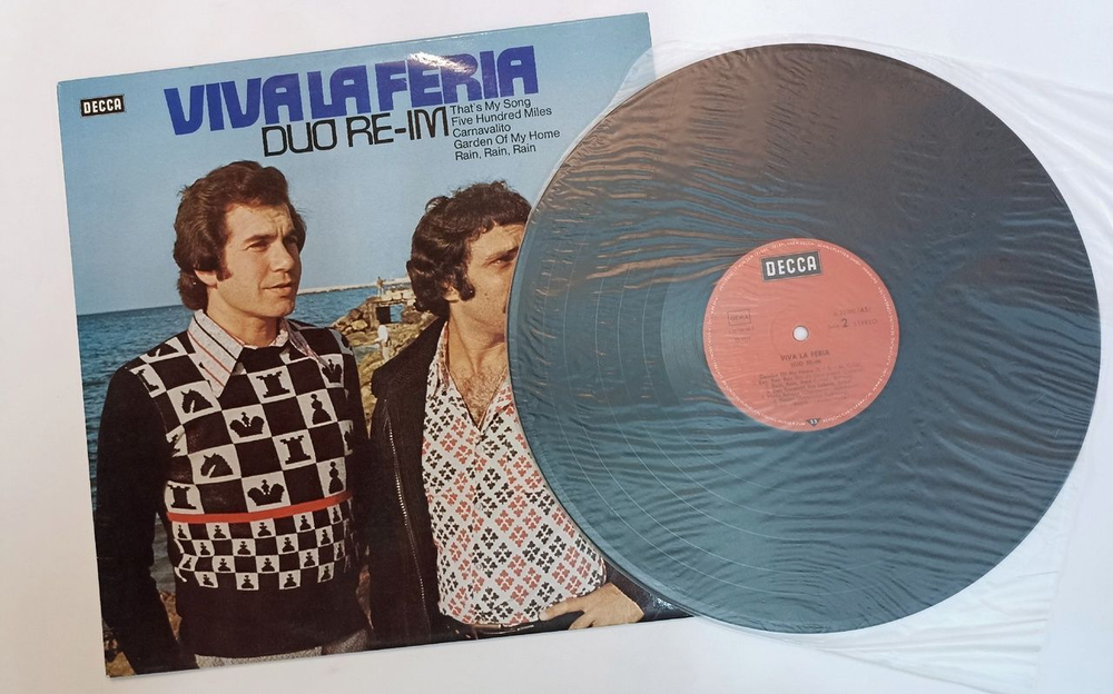 Винтажная виниловая пластинка LP Duo Reim Viva La Feria (Germany 1975)