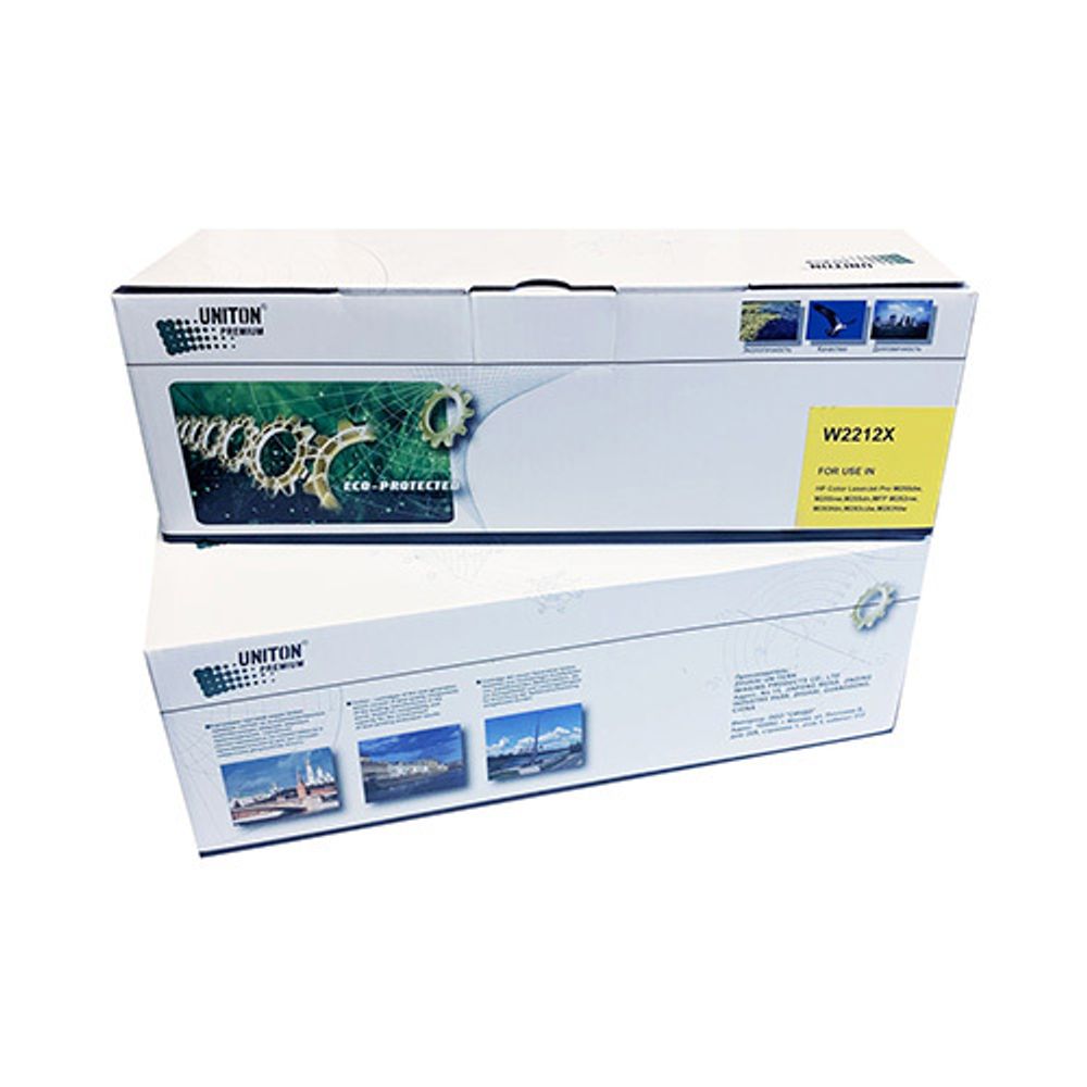 Картридж UNITON, аналог HP W2212X (207X) для Color LJ M255/M282/M283 (2.45K) желтый