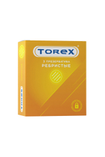 Презервативы ребристые Torex №3