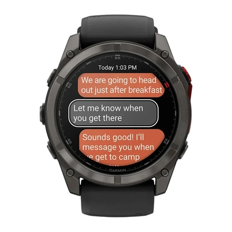 Смарт-часы Garmin fenix 8 51mm MicroLED Slate Gray