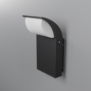 Уличный настенный светодиодный светильник 7W 3000К O446WL-L7GF3K графит Stock Maytoni