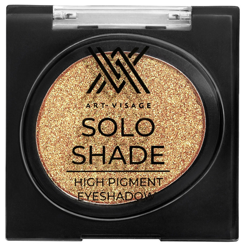 Art-Visage Тени для век Solo Shade, высокопигментированные, тон №55, Медный/зеленый, 1,7 гр