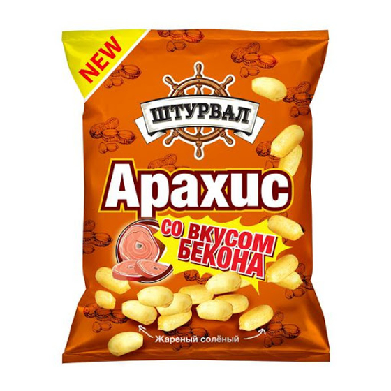 Арахис жареный Бекон 50г (25шт)