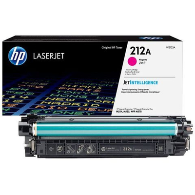 Картридж HP 212A (W2123A) для LaserJet Enterprise M554/M555/M578 пурпурный (4.5K)