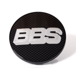 Крышка центрального отверстия BBS 64.5 мм silver/carbon