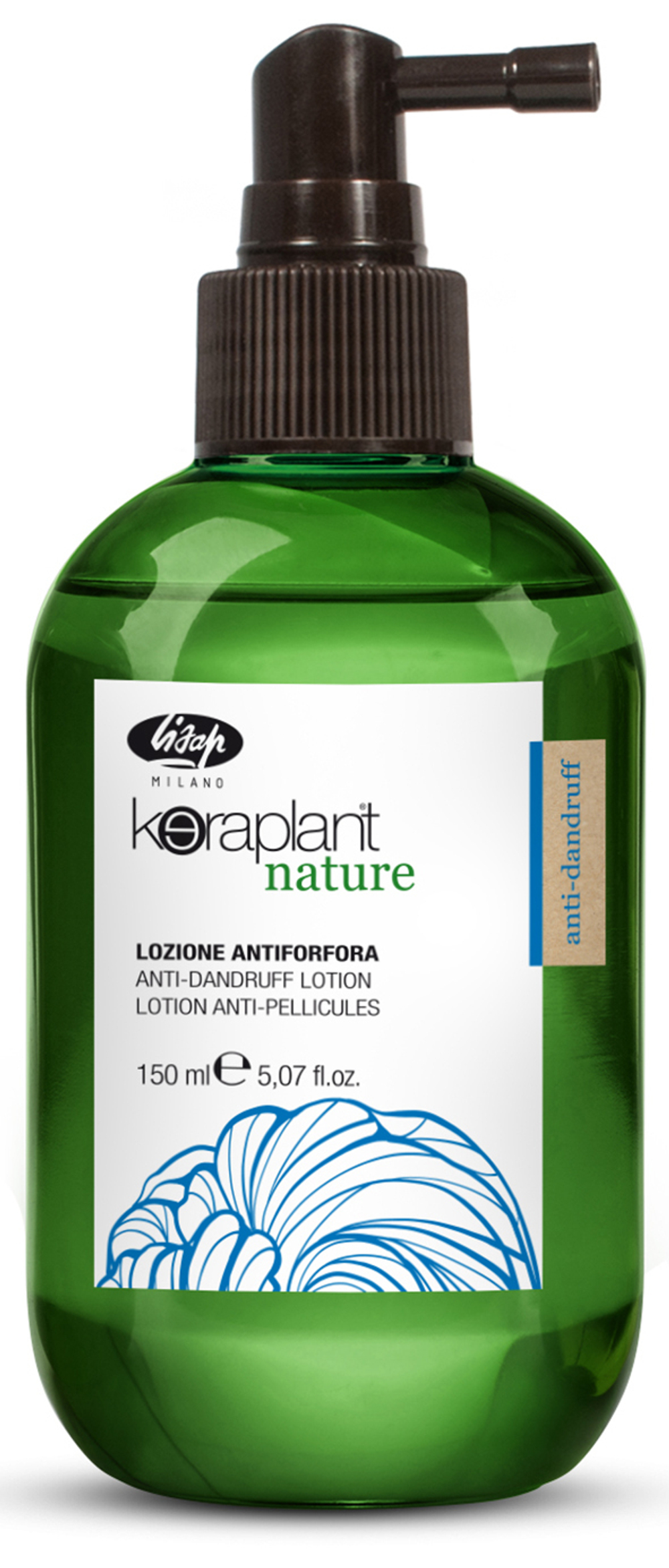 Лосьон от перхоти - Lisap Keraplant Nature Anti-Dandruff Lotion 150 мл