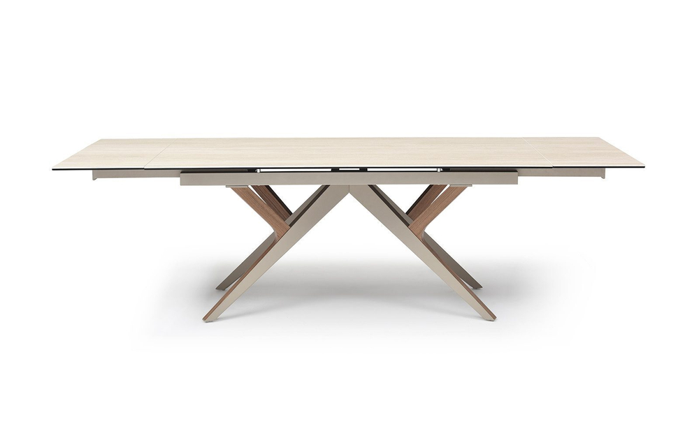 Стол DT2448 (180-260) MILAN TRAVERTINE