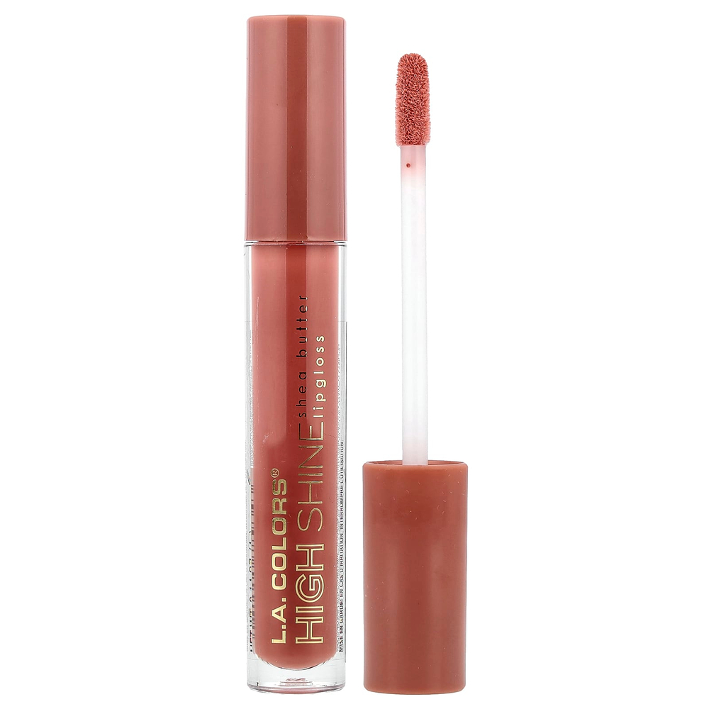 L.A. Colors, High Shine, блеск для губ с маслом ши, CLG934, кукольное лицо, 4 г (0,14 унции)