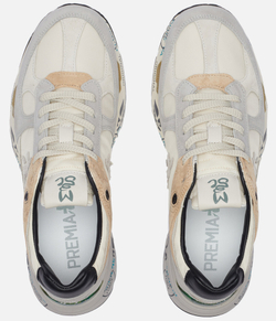 Premiata Mase 5490 Серые с бежевым