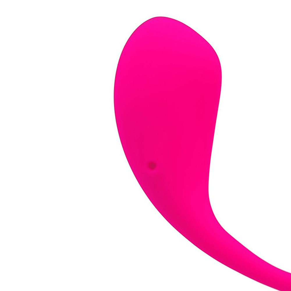 Розовое силиконовое виброяйцо 18см с управлением через приложение Lovense Lush 2 Smart Vibrating Egg Pink LE-03
