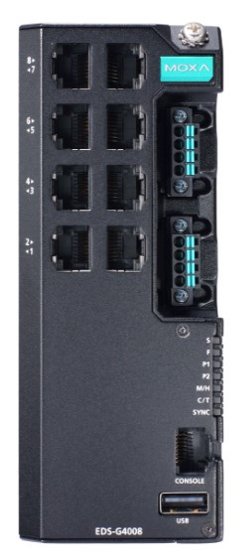 Коммутатор управляемый MOXA EDS-G4008-LV-T