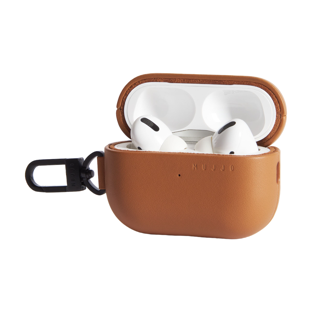 Чехол Mujjo Echelon для AirPods Pro 2 Light Brown