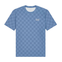 Мужская футболка EA7 Man Jersey - optical blue/china