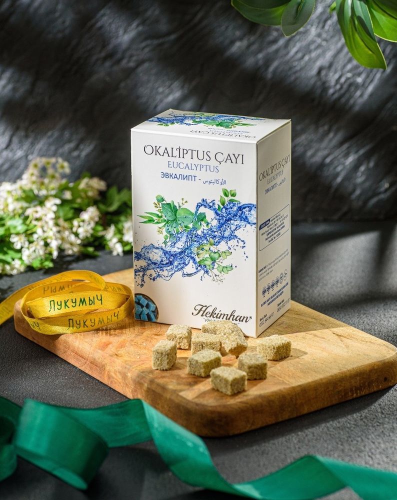 Чай прессованный эвкалипт Hekimhan 150 г