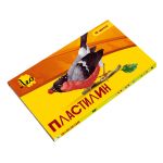 Пластилин классический 360 г, 18 цв, Лео LBMC-0118
