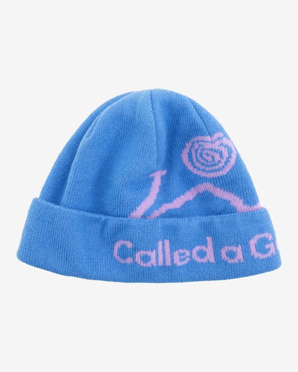 Шапка Pathway Logo Beanie синий / сиреневый - фото 1