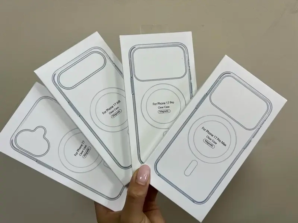 Прозрачный чехол MagSafe Clear Case без анимации для iPhone 17 PRO MAX