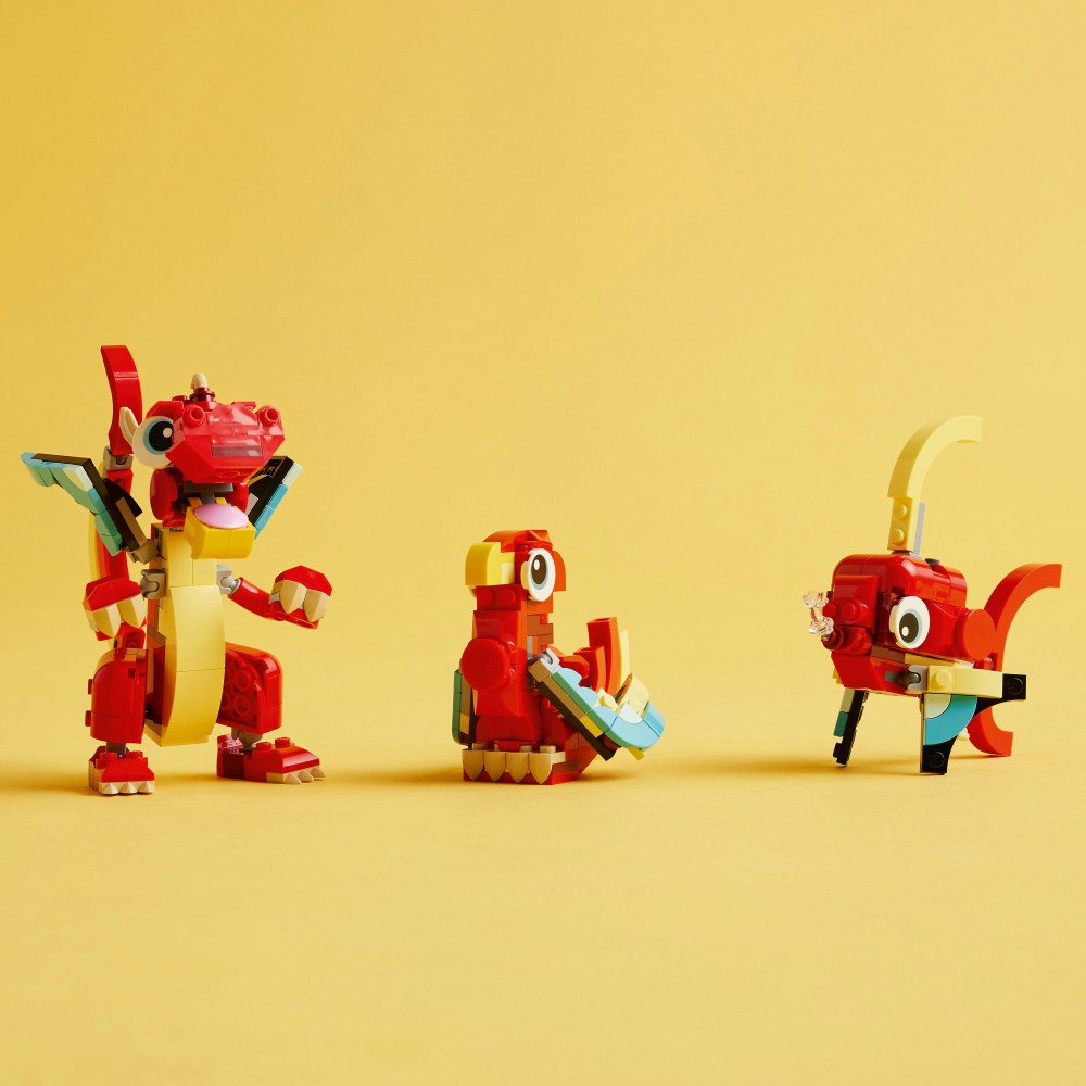 Конструктор LEGO Creator 31145 Красный дракон 3 в 1 — фото 14