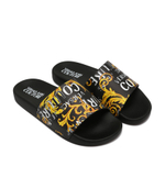 Шлепанцы Versace Jeans Couture - черный(74VA3SQ3ZS631)