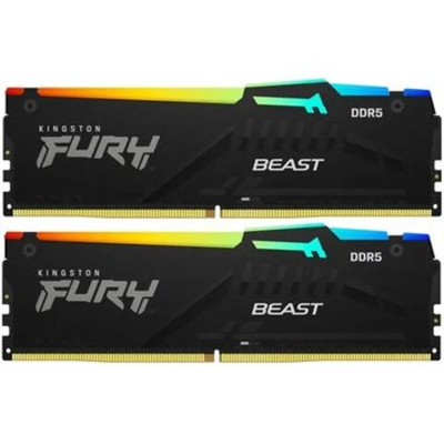 Оперативная память KINGSTON FURY Beast DDR5 32GB 6800MHz CL34 UDIMM KF568C34BBEAK2-32