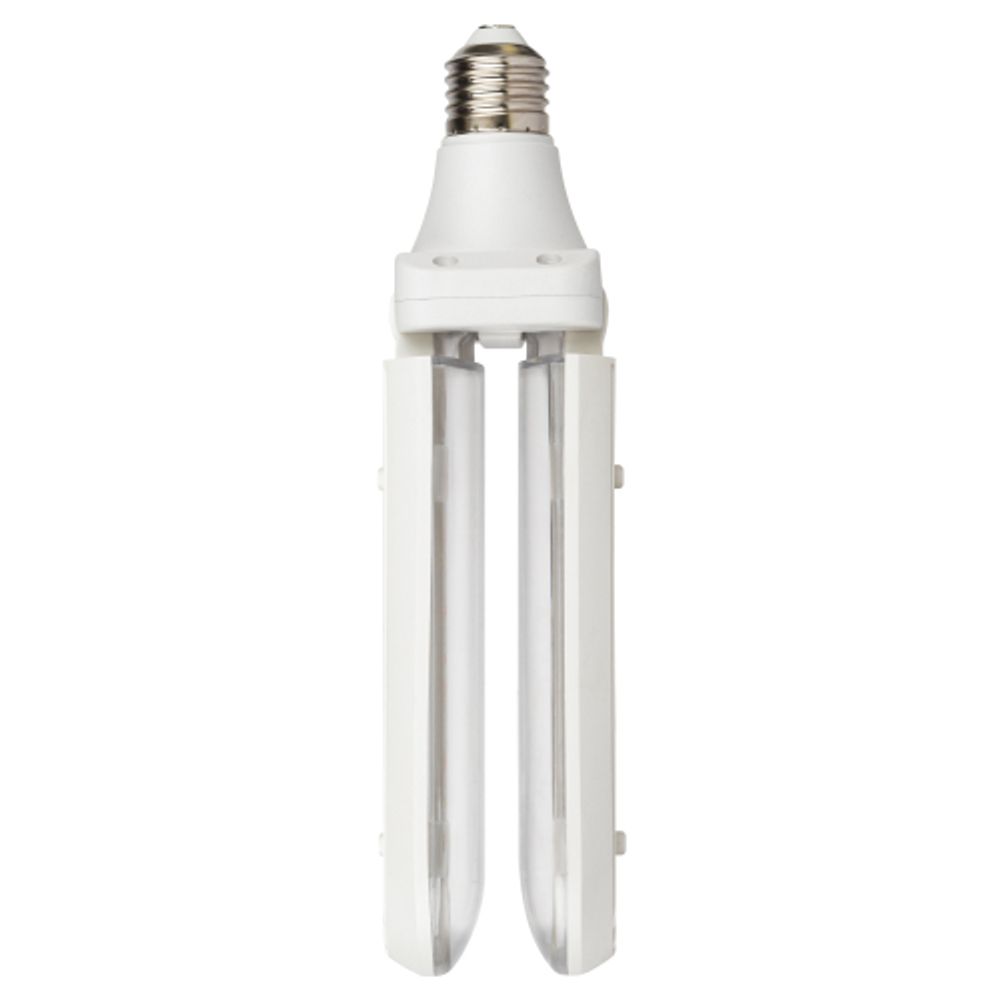 Фитолампа для растений светодиодная ЭРА GREEN LINE ФИТО-20W-PFR-E27-GR 2-х лепестковая полного спектра 20 Вт Е27 | Фитолампы Е27