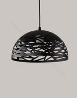 Pendant design lamp Kelly Cluster by Studio Italia Design (Black/hemisphere)