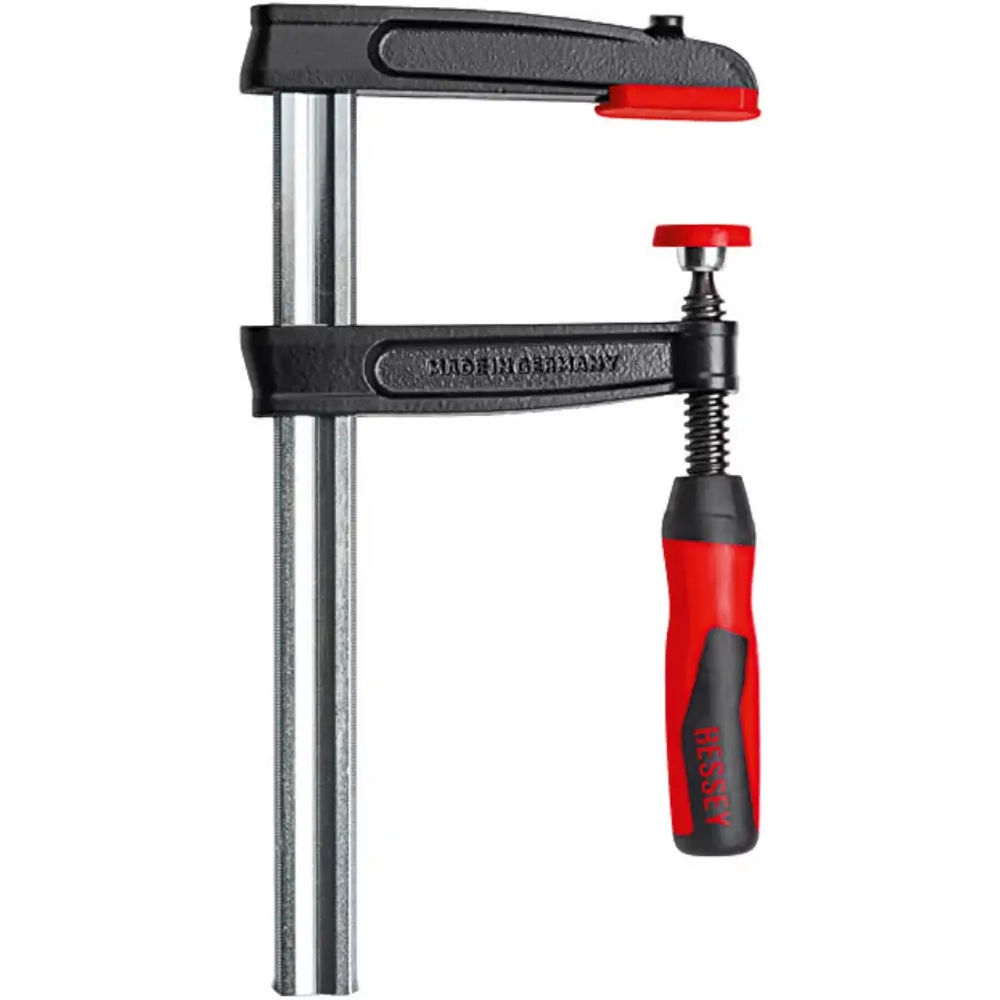 Струбцина из ковкого чугуна с пластиковой рукояткой BESSEY TPN80S12BE-2K