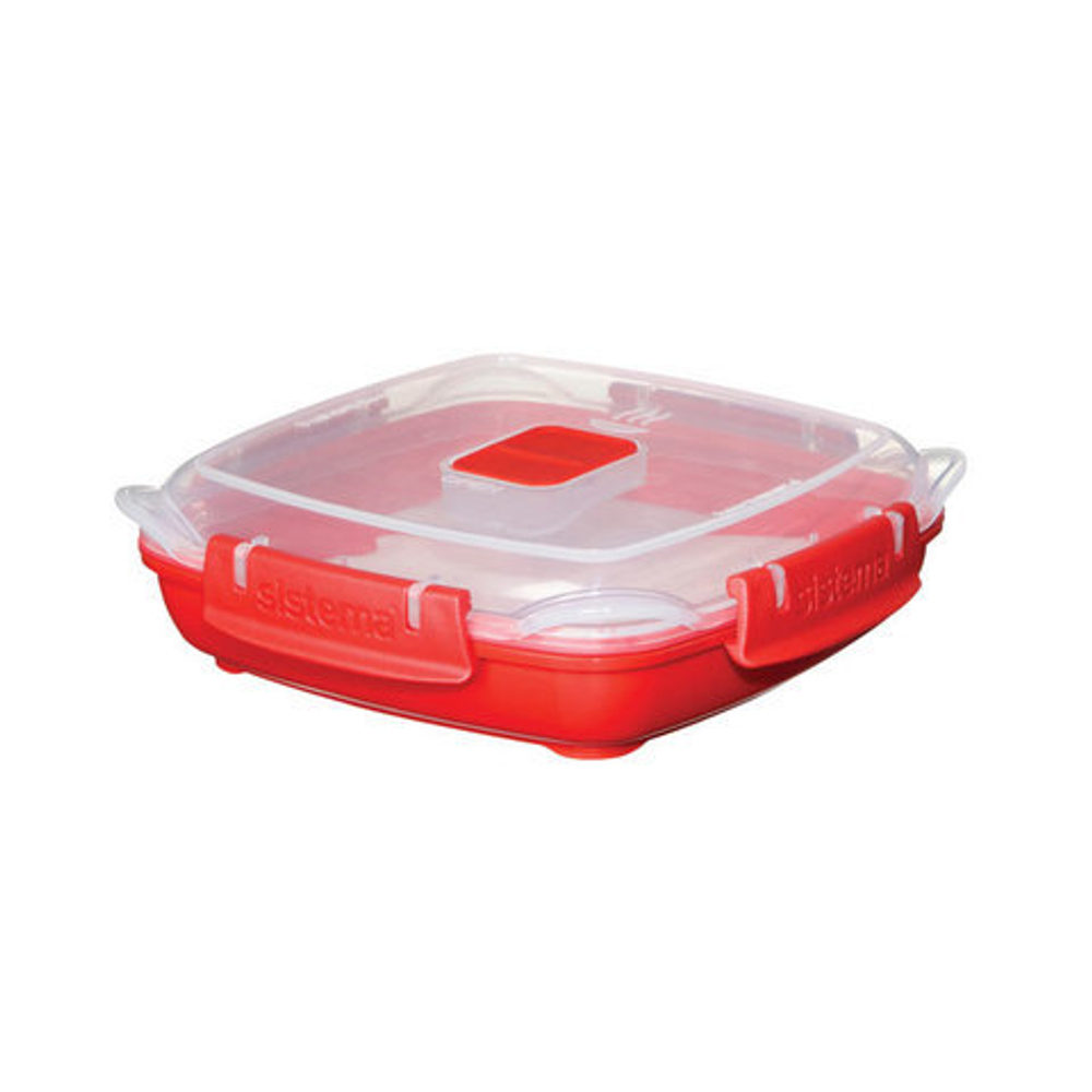Контейнер низкий 440мл Sistema Microwave