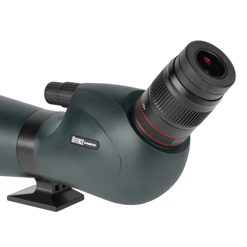 Зрительная труба Veber Defence 20-60x80D WP с сеткой крупный план окуляра