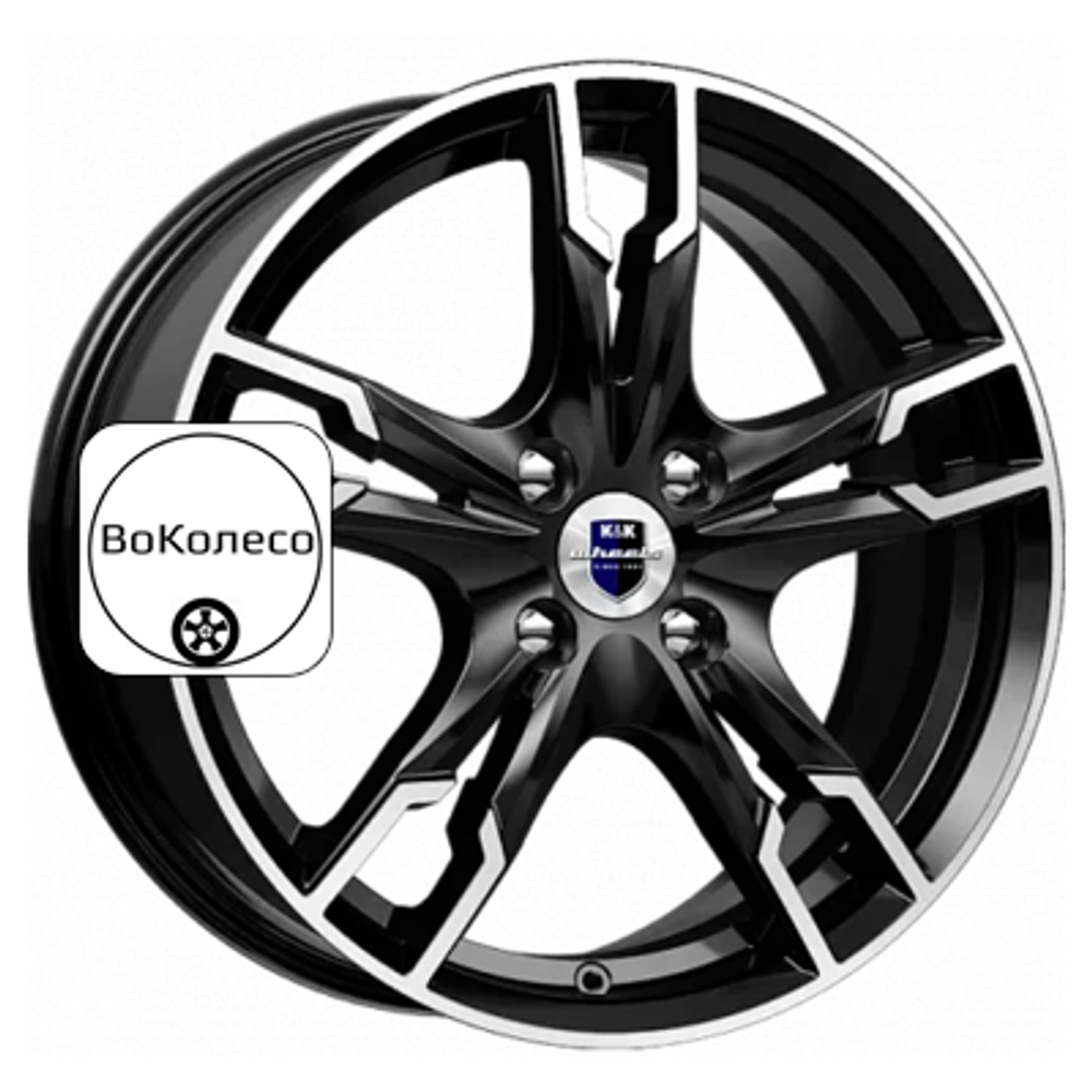 7x17/5x114,3 ET40 D66,1 Солар (КС875) Алмаз черный SK K&K