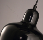 Pendant design lamp A330S Golden Bell by Artek (Black)